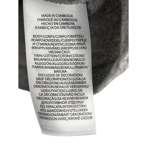 NWT Polo Ralph Lauren Buffalo Check Plaid Big Pony T-Shirt Long Sleeve Gray M - Picture 9 of 9